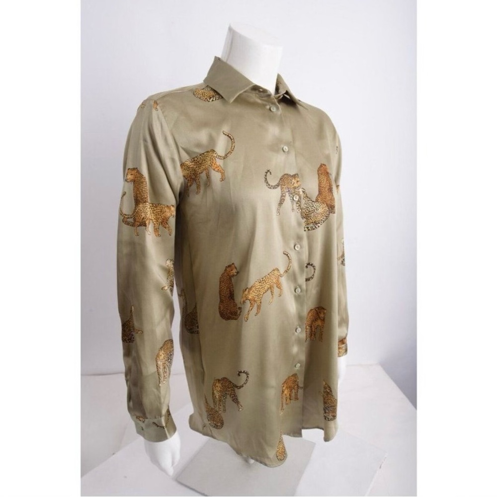 Zara cheetah top